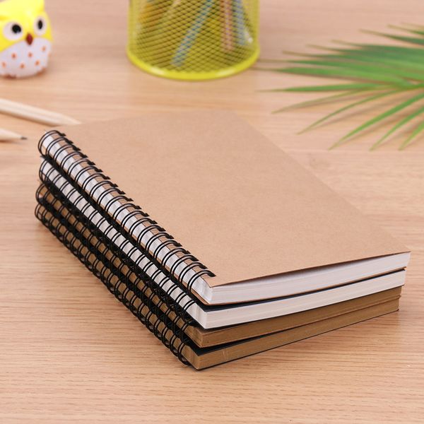 creative simple kraft paper material double coil ring spiral notebook sketchbook diary for drawing painting paper notepad, Purple;pink
creative simple kraft paper material double coil ring spiral notebook sketchbook diary for drawing painting paper notepad, Purple;pink