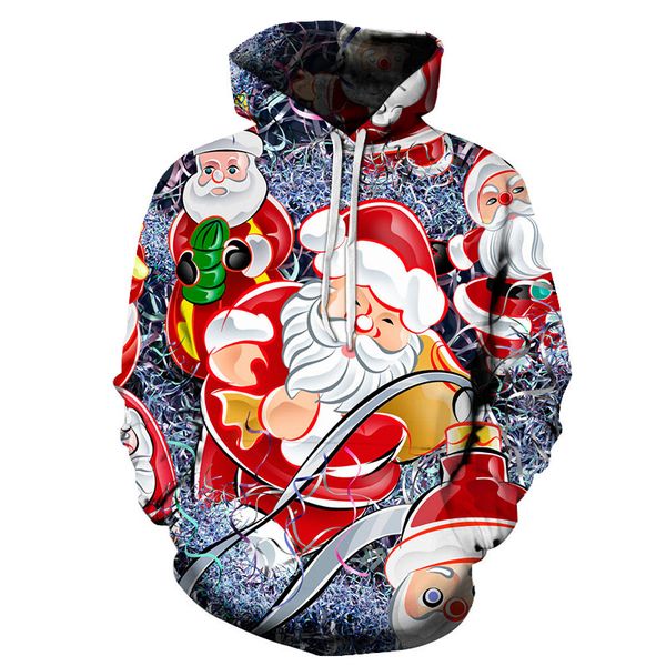 men 3d printed santa claus pullover homme long sleeve hoodies christmas design sweatshirt drop ship, Black
men 3d printed santa claus pullover homme long sleeve hoodies christmas design sweatshirt drop ship, Black