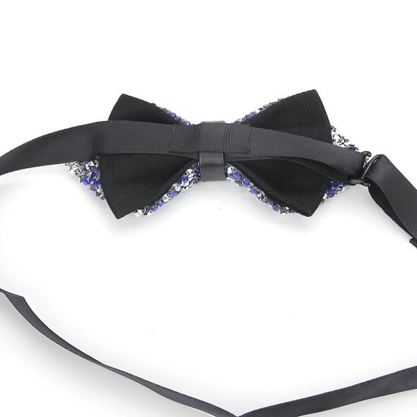 men's fashion adjustable shinning rhinestone luxurious neck bow tie party diamond wedding business bowtie butterfly accessories, Black;blue
men's fashion adjustable shinning rhinestone luxurious neck bow tie party diamond wedding business bowtie butterfly accessories, Black;blue