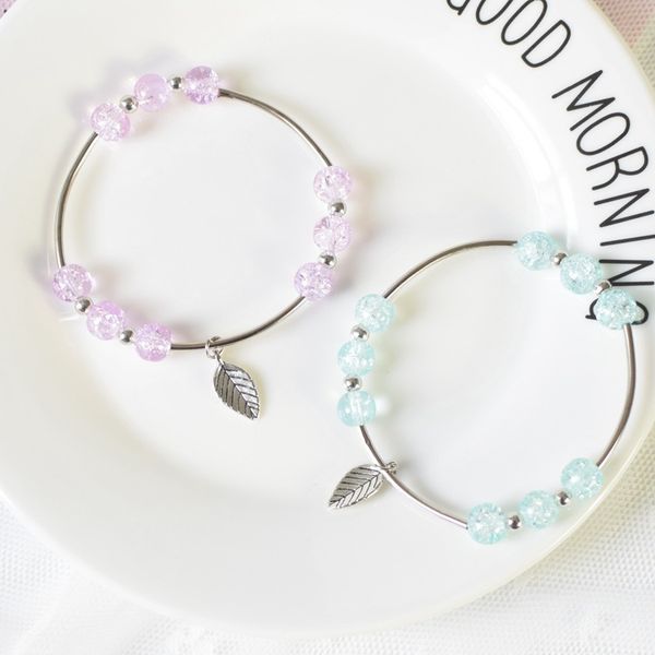 219 творческих женщин свежий корейский браслет кампус ветер бисером браслет лист искусства ветер леди браслет, Black
219 творческих женщин свежий корейский браслет кампус ветер бисером браслет лист искусства ветер леди браслет, Black