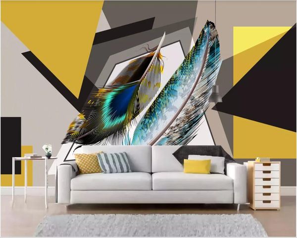 3d room wallpaper custom p mural simple fashion colorful hand drawn feathers geometric art background wall art canvas pictures
3d room wallpaper custom p mural simple fashion colorful hand drawn feathers geometric art background wall art canvas pictures