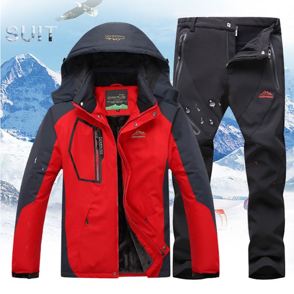 outdoor waterproof jacket men hiking clothing softshell jacket 3 layer pu coating fabric hiking light rainproof suit, Blue;black
outdoor waterproof jacket men hiking clothing softshell jacket 3 layer pu coating fabric hiking light rainproof suit, Blue;black