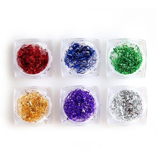1 box 0.2g nail art glitter golden silver silk magic mirror holo nail flakes aluminum foil highlight manicure uv gel polish deco, Silver;gold
1 box 0.2g nail art glitter golden silver silk magic mirror holo nail flakes aluminum foil highlight manicure uv gel polish deco, Silver;gold