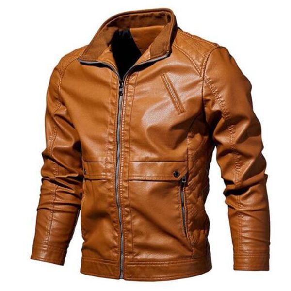 luo xiu 5xl 6xl new men's leather jacket slim motorcycle pu leather jacket men's coat 2019 spring autumn, Black
luo xiu 5xl 6xl new men's leather jacket slim motorcycle pu leather jacket men's coat 2019 spring autumn, Black