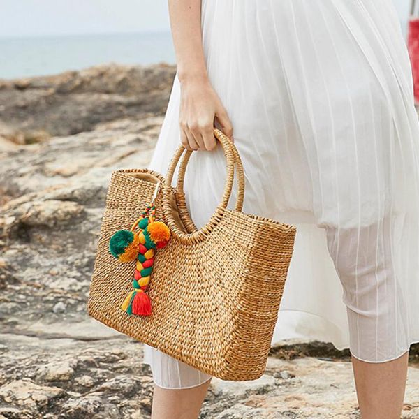 bohemia tassel bag pendant 21cm manual braided sanp clasp hook buckles bags keychain hang diy craft hardware decor, Black
bohemia tassel bag pendant 21cm manual braided sanp clasp hook buckles bags keychain hang diy craft hardware decor, Black