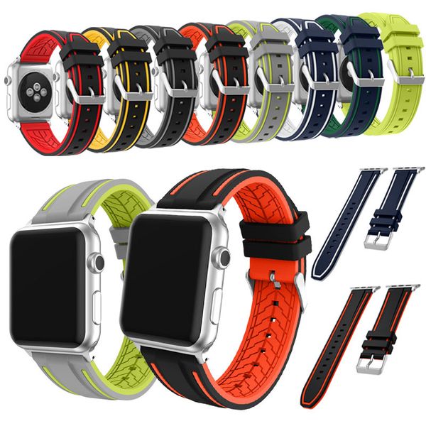 silicone strap for apple watch band 42mm bracelet 40mm 44mm for apple watch strap rubber iwatch band 4/3/2 38mm sport wristbands
silicone strap for apple watch band 42mm bracelet 40mm 44mm for apple watch strap rubber iwatch band 4/3/2 38mm sport wristbands