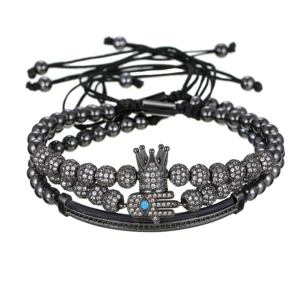 faitheasy 6mm churn drill the ball gao guan evil of eye palm crescent moon three-piece bracelet, Golden;silver
faitheasy 6mm churn drill the ball gao guan evil of eye palm crescent moon three-piece bracelet, Golden;silver