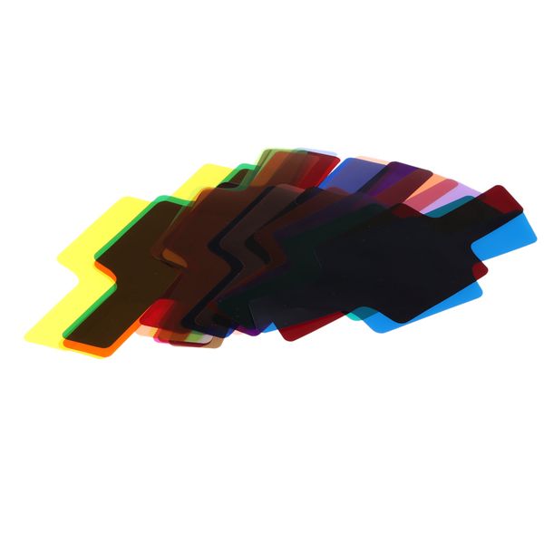 20 pieces pgraphic speedlite flash filter color lighting filter kit flash filter color correction paper
20 pieces pgraphic speedlite flash filter color lighting filter kit flash filter color correction paper