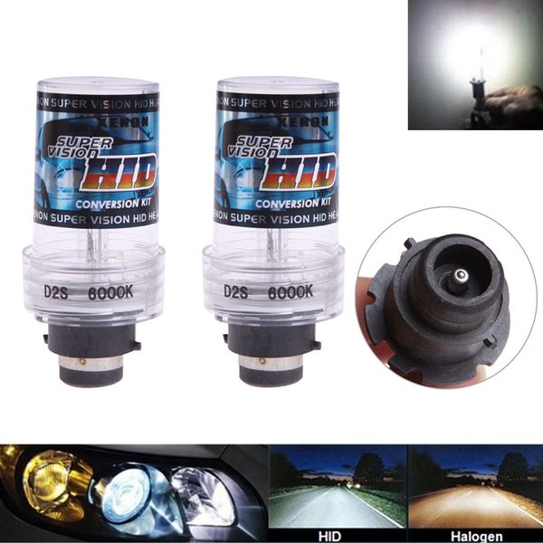 2pcs headlight 35w 6000k d2s/d2c car replacement hid white headlight light bulbs car light source
2pcs headlight 35w 6000k d2s/d2c car replacement hid white headlight light bulbs car light source