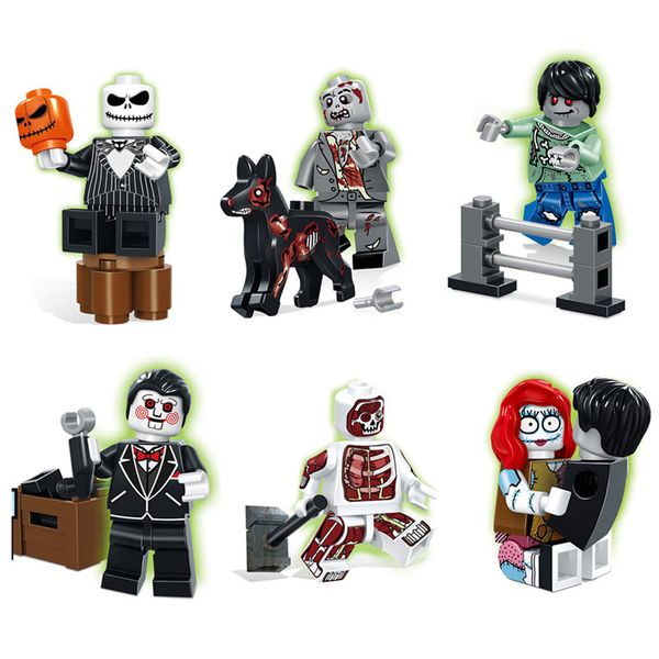 6pcs game zombie war ii mini toy figure the walking dead doctor anatomini saw billy pumpkin king sally dog boy building block brick
6pcs game zombie war ii mini toy figure the walking dead doctor anatomini saw billy pumpkin king sally dog boy building block brick
