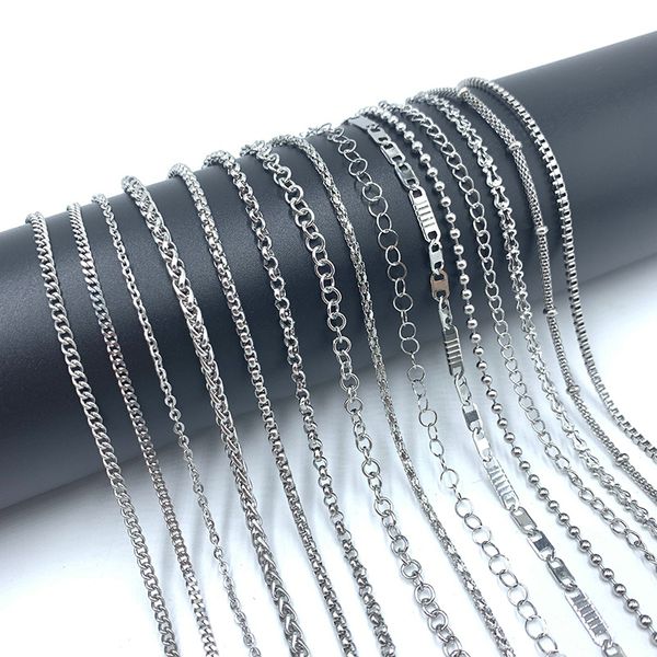 tiny necklace for women and men chain bead keel necklace gift ethnic bohemian choker stainless steel fashion jewelry ys70, Silver
tiny necklace for women and men chain bead keel necklace gift ethnic bohemian choker stainless steel fashion jewelry ys70, Silver