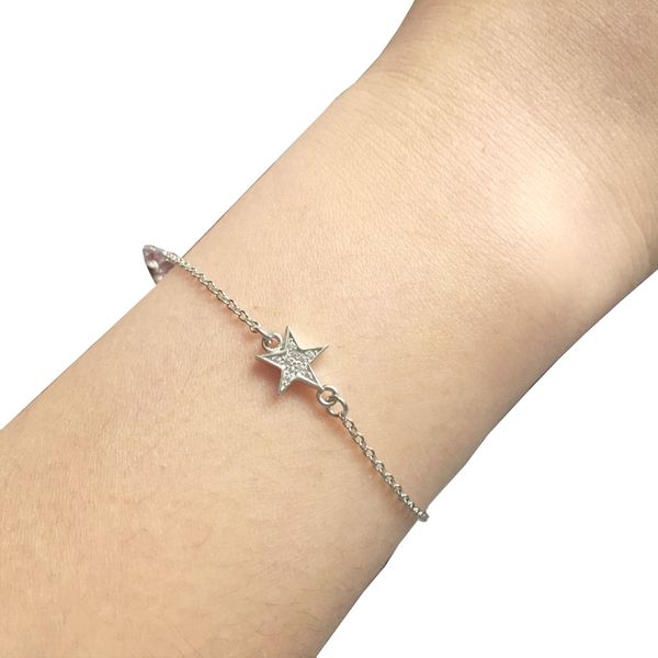 lovely tiny small star charm bracelet 925 sterling silver party birthday girlfriend women clear crystal stone gifts bracelets, Golden;silver
lovely tiny small star charm bracelet 925 sterling silver party birthday girlfriend women clear crystal stone gifts bracelets, Golden;silver