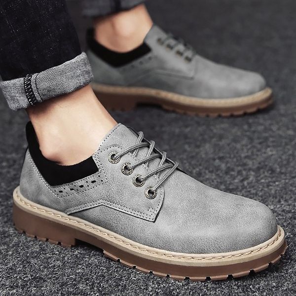 boots men casual leather round toe designer ankle boot increase wear-resistant non-slip fashion man shoes, Black
boots men casual leather round toe designer ankle boot increase wear-resistant non-slip fashion man shoes, Black