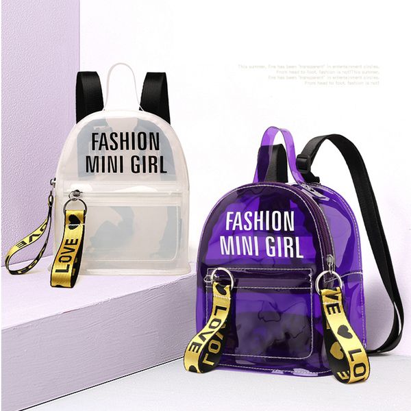 new arrival clear backpack women's mini transparent waterproof pvc jelly shoulder bag girls student casual daypack backpack travel bag
new arrival clear backpack women's mini transparent waterproof pvc jelly shoulder bag girls student casual daypack backpack travel bag