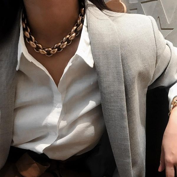 european and american fashion accessories punk personality portrait mix and match necklace with female exaggeration thick chain, Silver
european and american fashion accessories punk personality portrait mix and match necklace with female exaggeration thick chain, Silver