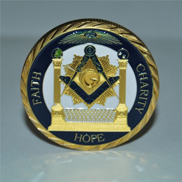 10pcs/lotmasonic ason asonry faith charity 24k gold challenge coin
10pcs/lotmasonic ason asonry faith charity 24k gold challenge coin