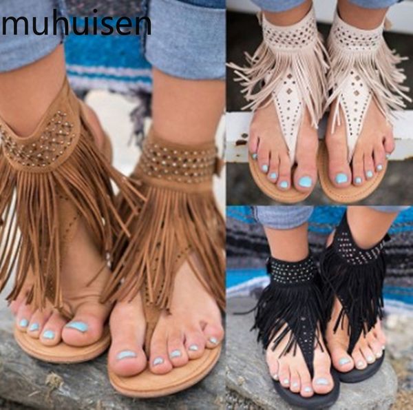 women sandals fashion tassel summer shoes women 2019 new flat sandals female flip flops plus size 34-43 casual sandale femme, Black
women sandals fashion tassel summer shoes women 2019 new flat sandals female flip flops plus size 34-43 casual sandale femme, Black