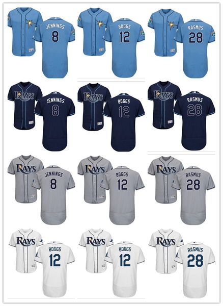custom men's women youth rays jersey #8 desmond jennings 12 wade boggs 28 colby rasmus home blue white baseball jerseys, Blue;black
custom men's women youth rays jersey #8 desmond jennings 12 wade boggs 28 colby rasmus home blue white baseball jerseys, Blue;black