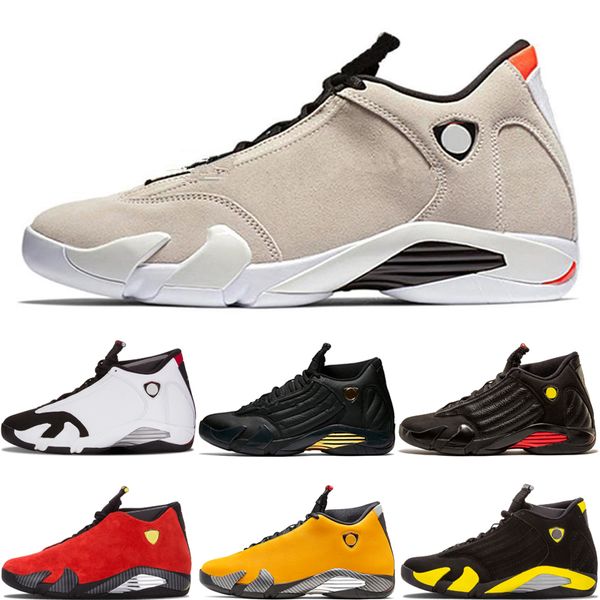 2019 new fashion 14 14s men basketball shoes reverse ferrar desert sand black toe last sthunder dmp designer sport sneakers
2019 new fashion 14 14s men basketball shoes reverse ferrar desert sand black toe last sthunder dmp designer sport sneakers
