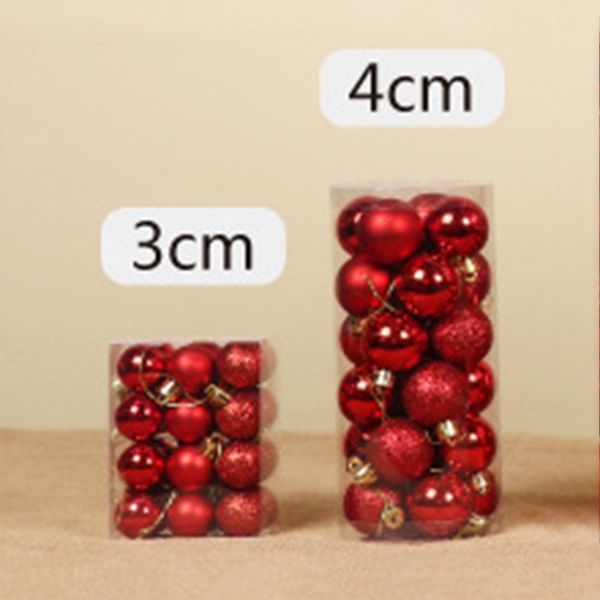 24pcs 3/4cm christmas tree decor ball bauble xmas party hanging ball ornament decorations for home christmas decorations gift
24pcs 3/4cm christmas tree decor ball bauble xmas party hanging ball ornament decorations for home christmas decorations gift