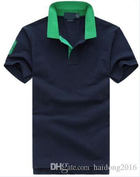 american style solid polo shirts for men big horse embroidery usa fashion classic polos cotton sport tees t-shirts white black blue
american style solid polo shirts for men big horse embroidery usa fashion classic polos cotton sport tees t-shirts white black blue