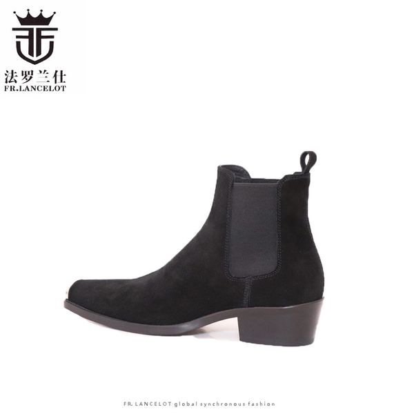 new design suede leather winter autumn boots man office wedding party shoes high ankle black formal shoes boots
new design suede leather winter autumn boots man office wedding party shoes high ankle black formal shoes boots