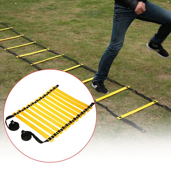7 rung 4meter agility ladder for soccer speed training football fitness feet training equipment
7 rung 4meter agility ladder for soccer speed training football fitness feet training equipment