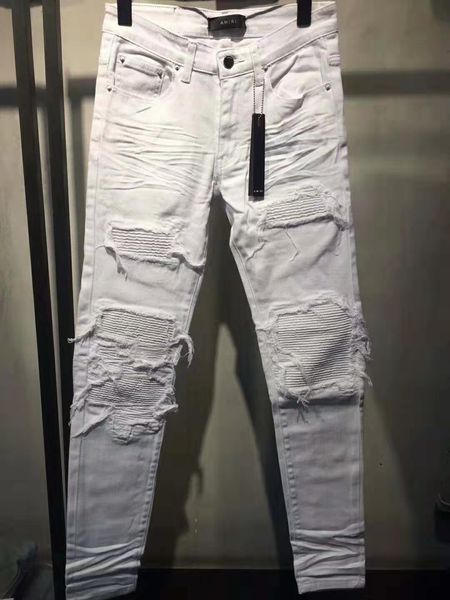 Designer Men's Summer Jeans Lightweight Jeans Brand AMlRI Pants Casual Classic Straight Denim Designer Jeans Size 29-40
Designer Men's Summer Jeans Lightweight Jeans Brand AMlRI Pants Casual Classic Straight Denim Designer Jeans Size 29-40