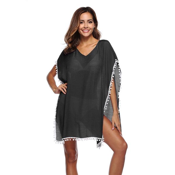 sarongs women cover up summer beach dress solid bathing suits tassel tunic 2021 vestidos playeros verano mujer, Blue;gray
sarongs women cover up summer beach dress solid bathing suits tassel tunic 2021 vestidos playeros verano mujer, Blue;gray