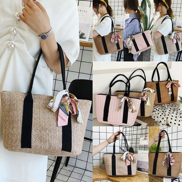 2019 новые сумки на ремне горячие женщины boho woven tote сумки ленты декор летний пляж повседневный солома плетеная сумка
2019 новые сумки на ремне горячие женщины boho woven tote сумки ленты декор летний пляж повседневный солома плетеная сумка