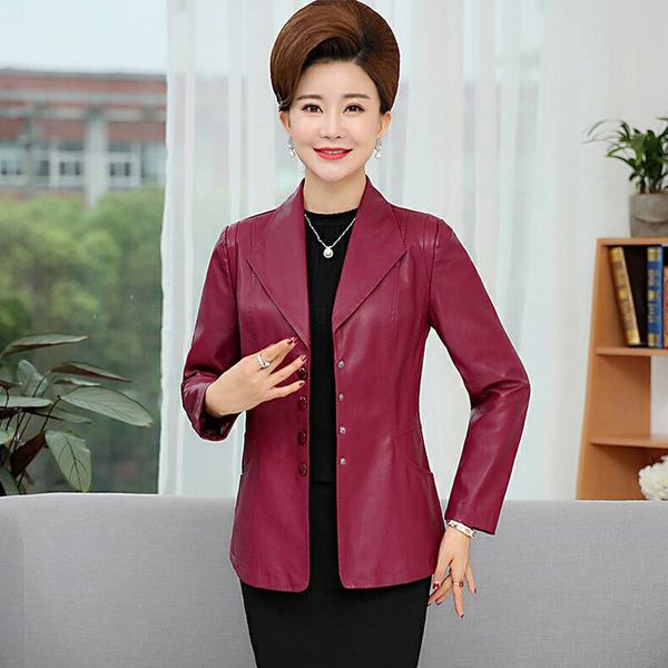 5xl plus size mother leather jacket female new middle-aged spring autumn female short pu leather jackets and coats, Black
5xl plus size mother leather jacket female new middle-aged spring autumn female short pu leather jackets and coats, Black