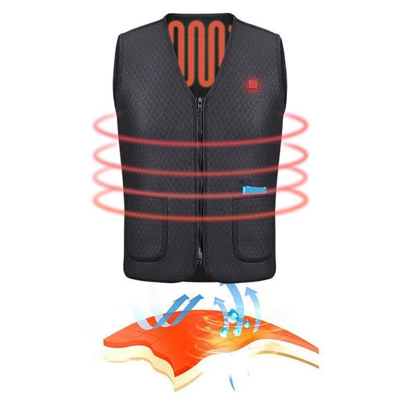 outdoor riding skiing fishing usb charging heated vest warm hiking vests thermal hunting tactical vest winter keep warm clothing, Gray;blue
outdoor riding skiing fishing usb charging heated vest warm hiking vests thermal hunting tactical vest winter keep warm clothing, Gray;blue