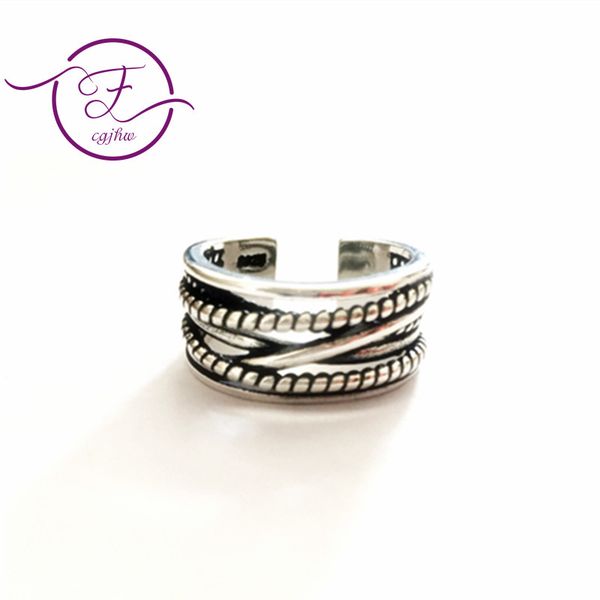 fcgjkw new korean winding twisted multi-layer ring retro opening old ring silverjewelry factory wholesale couple, Golden;silver
fcgjkw new korean winding twisted multi-layer ring retro opening old ring silverjewelry factory wholesale couple, Golden;silver
