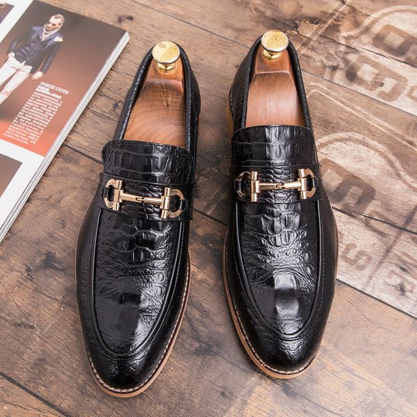 2019new spring men shoes leather male comfortable bright leather luxury brogues mens classic business moccasin shoes, Black
2019new spring men shoes leather male comfortable bright leather luxury brogues mens classic business moccasin shoes, Black