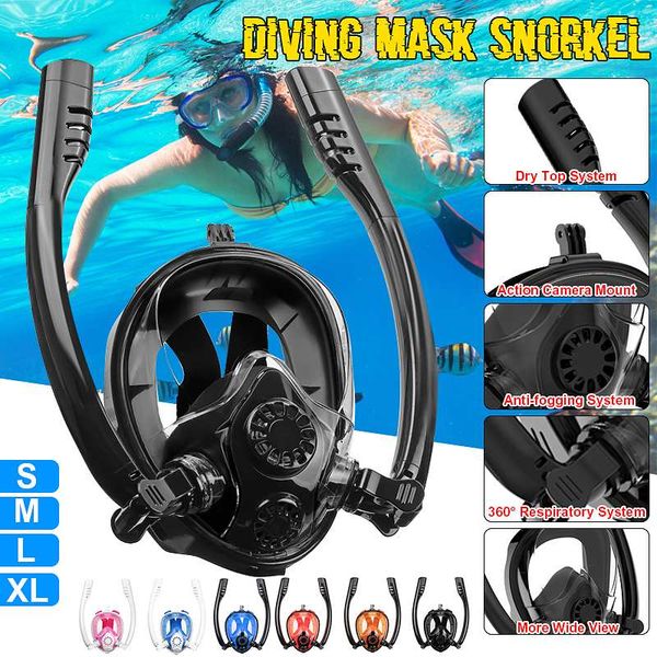 pc silicone double tube diving mask scuba mask underwater anti fog full face snorkeling women men swimming snorkel diving
pc silicone double tube diving mask scuba mask underwater anti fog full face snorkeling women men swimming snorkel diving