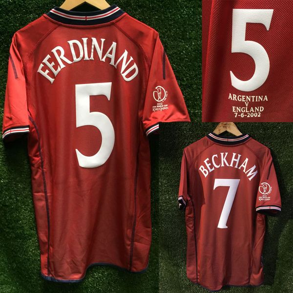 retro 2002 england jersey vs argentina retro beckham owen ferdinand scholes lextral printing soccer jersey, Black
retro 2002 england jersey vs argentina retro beckham owen ferdinand scholes lextral printing soccer jersey, Black