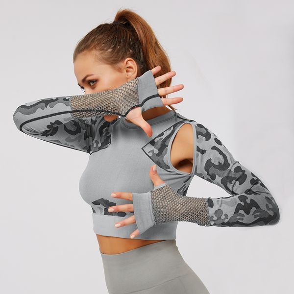 worldkick2018 camo shirt crop women mesh pacthwork shirt women yoga long sleeve workout shirt gym for women shirts, White;red
worldkick2018 camo shirt crop women mesh pacthwork shirt women yoga long sleeve workout shirt gym for women shirts, White;red