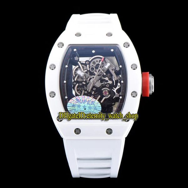 kv new v2 top-version rm 055 y-tzp белый керамический корпус скелет циферблат япония miyota nh automatic rm055 мужские часы резиновые спорти, Slivery;brown
kv new v2 top-version rm 055 y-tzp белый керамический корпус скелет циферблат япония miyota nh automatic rm055 мужские часы резиновые спорти, Slivery;brown