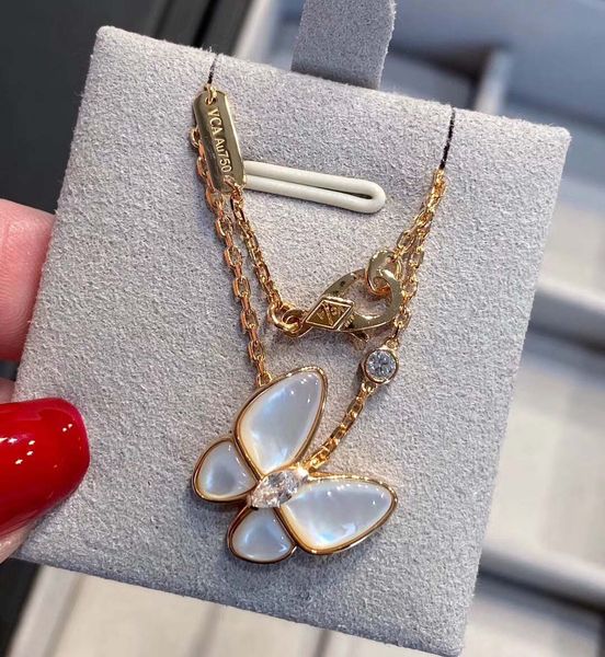 luxurious quality butterfly pendant necklace with nature white shell and sparkly diamond women engagement jewelry gift ps5072, Silver
luxurious quality butterfly pendant necklace with nature white shell and sparkly diamond women engagement jewelry gift ps5072, Silver