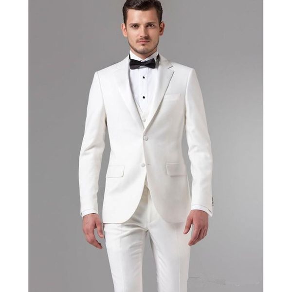 popular white groom notched lapel men suit tuxedos groomsmen men's wedding business dinner mens suits ( jacket+pants+vest+tie, White;black
popular white groom notched lapel men suit tuxedos groomsmen men's wedding business dinner mens suits ( jacket+pants+vest+tie, White;black