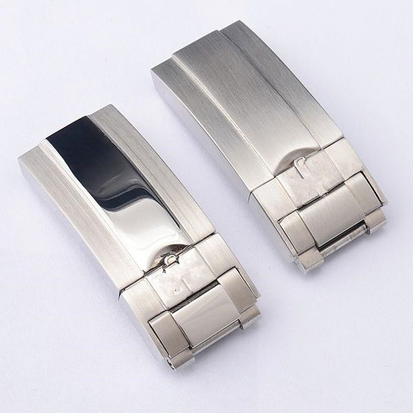 silver polished ss watchband 16mm new men strap buckle bracelet deployment clasp, Black;brown
silver polished ss watchband 16mm new men strap buckle bracelet deployment clasp, Black;brown