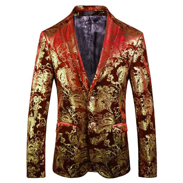 men's suits & blazers mogu luxury velvet blazer men paisley floral jackets coat red/gold/blue for elegant wedding stage wear, White;black
men's suits & blazers mogu luxury velvet blazer men paisley floral jackets coat red/gold/blue for elegant wedding stage wear, White;black