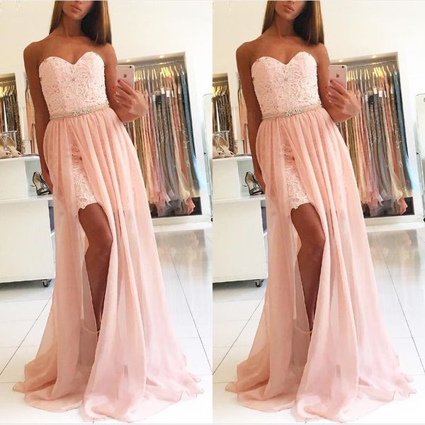 new arrival lace prom dresses 2019 side split women evening gowns sweetheart chiffon abendkleider special occasion dress, Black
new arrival lace prom dresses 2019 side split women evening gowns sweetheart chiffon abendkleider special occasion dress, Black