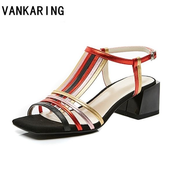 2020 new multi print leather sandals women open toed mixed color thick high heel sandals girls slippers ladies, Black
2020 new multi print leather sandals women open toed mixed color thick high heel sandals girls slippers ladies, Black