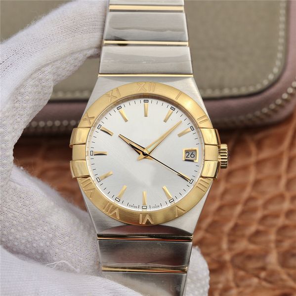 3s luxury mens watches 8500 coaxial automatic mechanical movement sapphire glass back through 38mm waterproof men watch, Slivery;brown
3s luxury mens watches 8500 coaxial automatic mechanical movement sapphire glass back through 38mm waterproof men watch, Slivery;brown