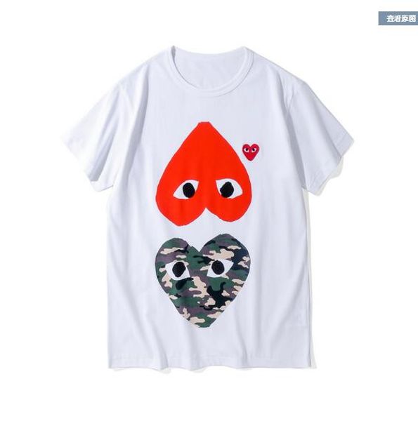 2019 men women commes white des play garcons cdg embroidered double heart short sleeve t-shirts embroidery red heart tee, Blue;black
2019 men women commes white des play garcons cdg embroidered double heart short sleeve t-shirts embroidery red heart tee, Blue;black