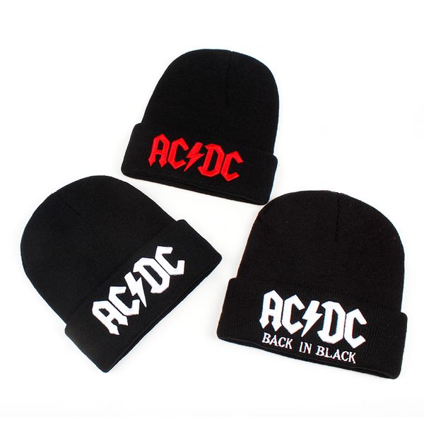 2018 new acdc embroidery letter black knitted cap women's winter hats men's fashion out door warm knitting beanie caps ski cap
2018 new acdc embroidery letter black knitted cap women's winter hats men's fashion out door warm knitting beanie caps ski cap