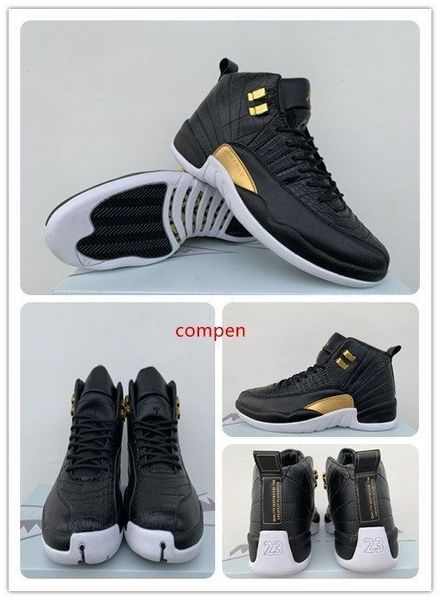 12 midnight black wmns basketball shoes 12s game royal cny sports sneakers xii taxi international flight athletics with es ment