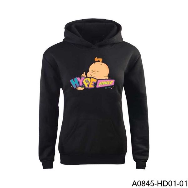 men's hoodies & sweatshirts the house charli d'amelio hooded men/women print addison rae adults/children clothes, Black
men's hoodies & sweatshirts the house charli d'amelio hooded men/women print addison rae adults/children clothes, Black