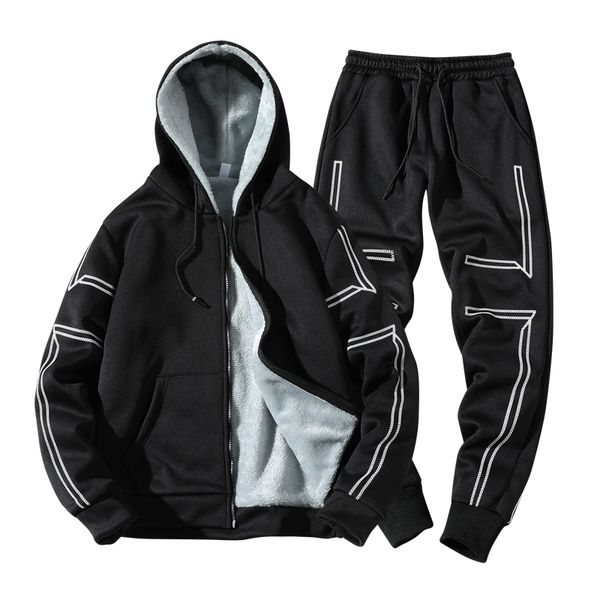 2018 autumn thickening tracksuit man and women fashion stripe tracksuits cotton outwear 2 pieces set jogger suits for men hoodie, Gray
2018 autumn thickening tracksuit man and women fashion stripe tracksuits cotton outwear 2 pieces set jogger suits for men hoodie, Gray